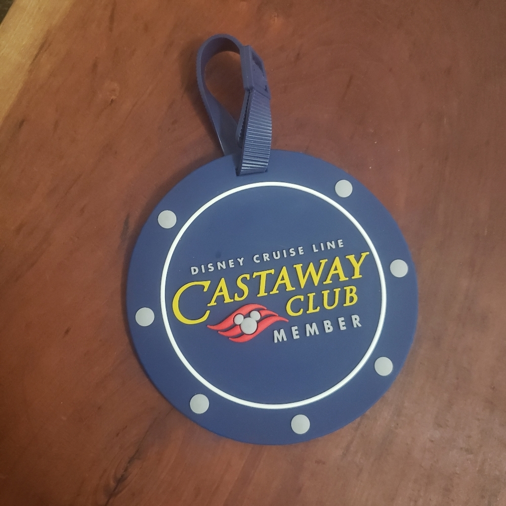 Disney Castaway Club Member Luggage Tag Disney Cruise Line
